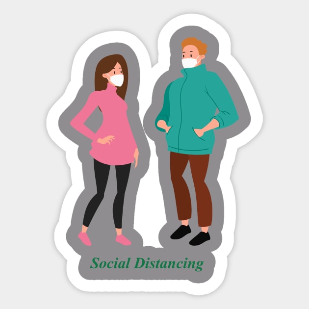 social distance Sticker by This is store